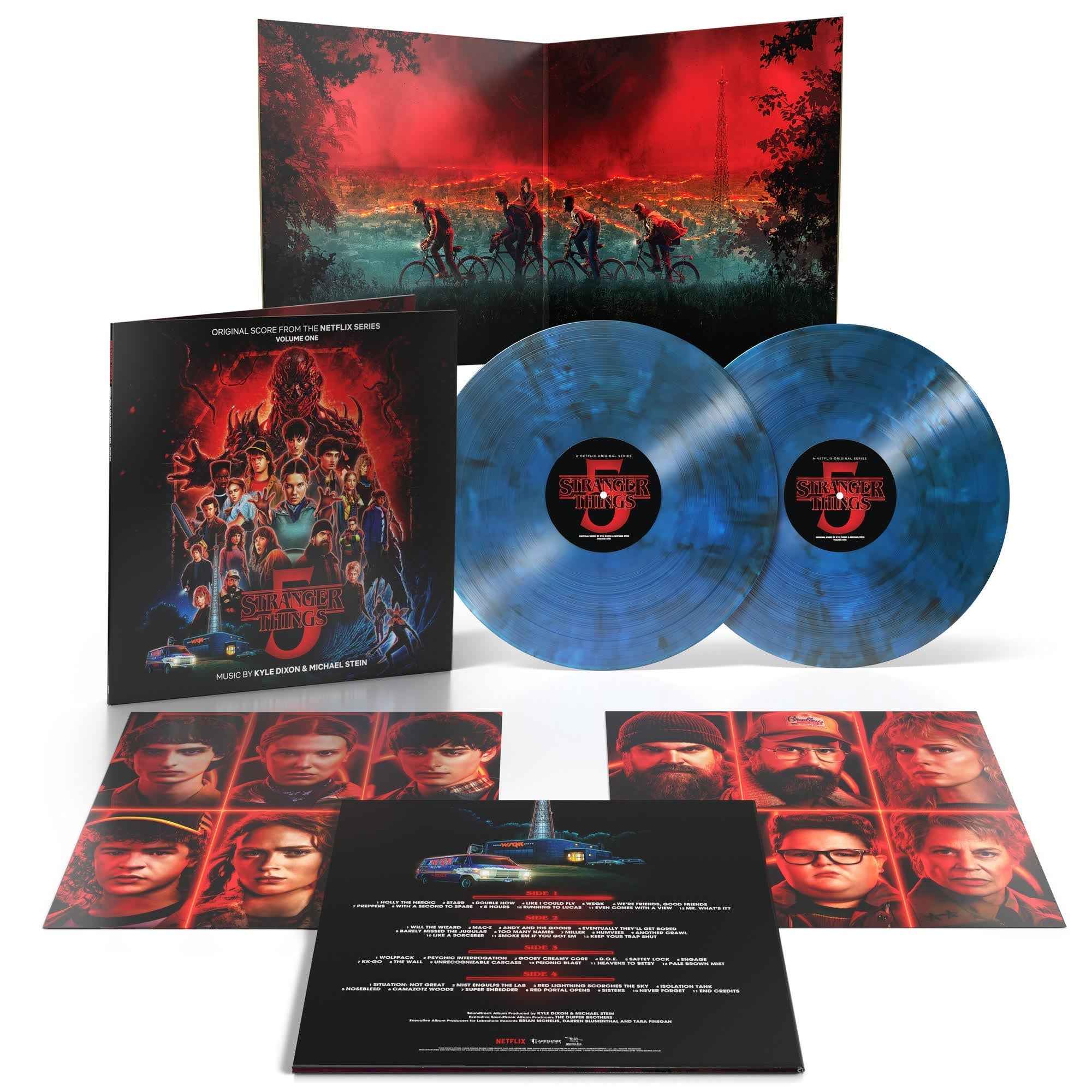 Kyle Dixon & Michael Stein - Stranger Things 5 (Original Score From The Netflix Series) Volume 1 [Color Vinyl] [2LP] [Vinyl]