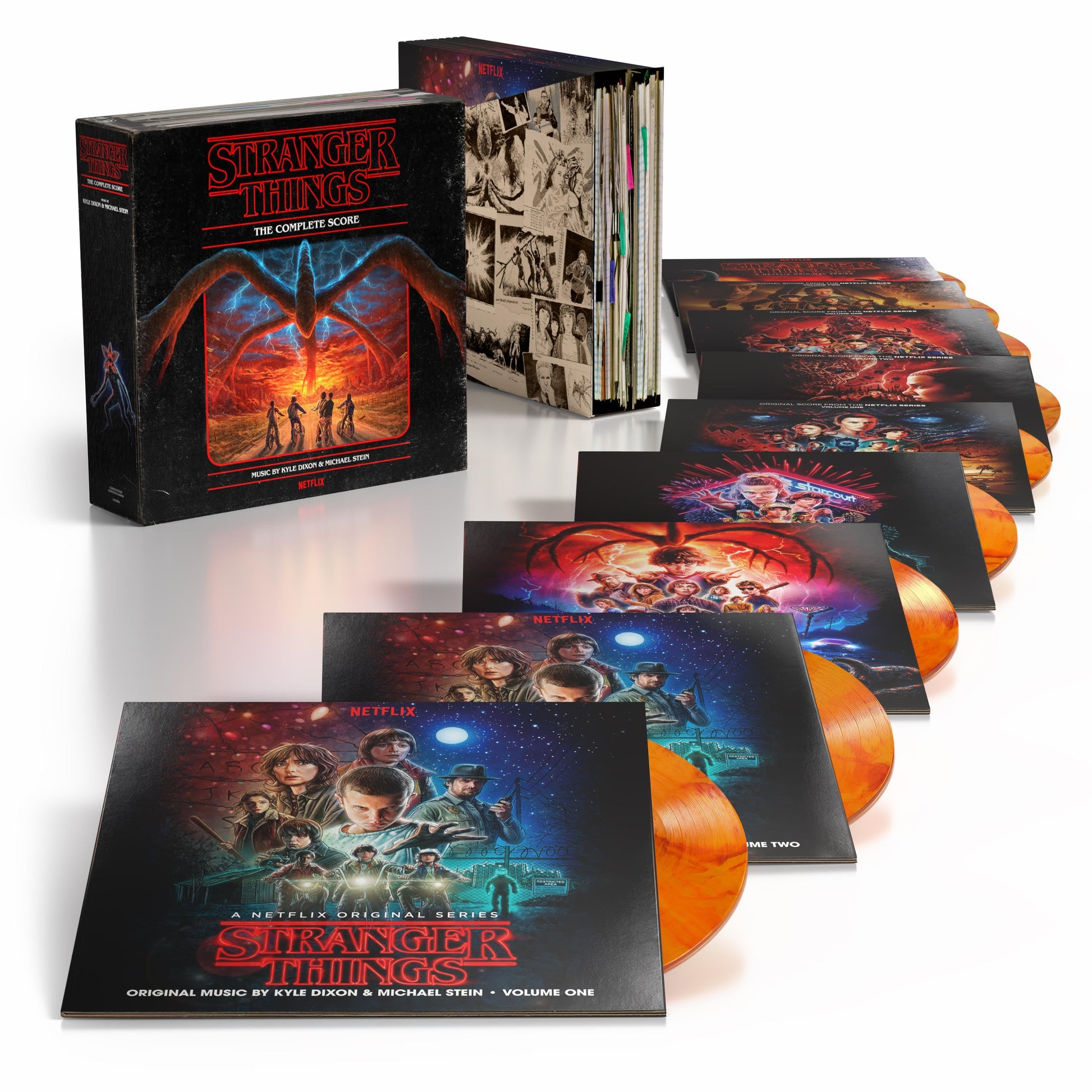 Kyle Dixon & Michael Stein - Stranger Things - The Complete Score (Box Set) [Vecna’S Gate Color Vinyl] [17LP] [Vinyl]