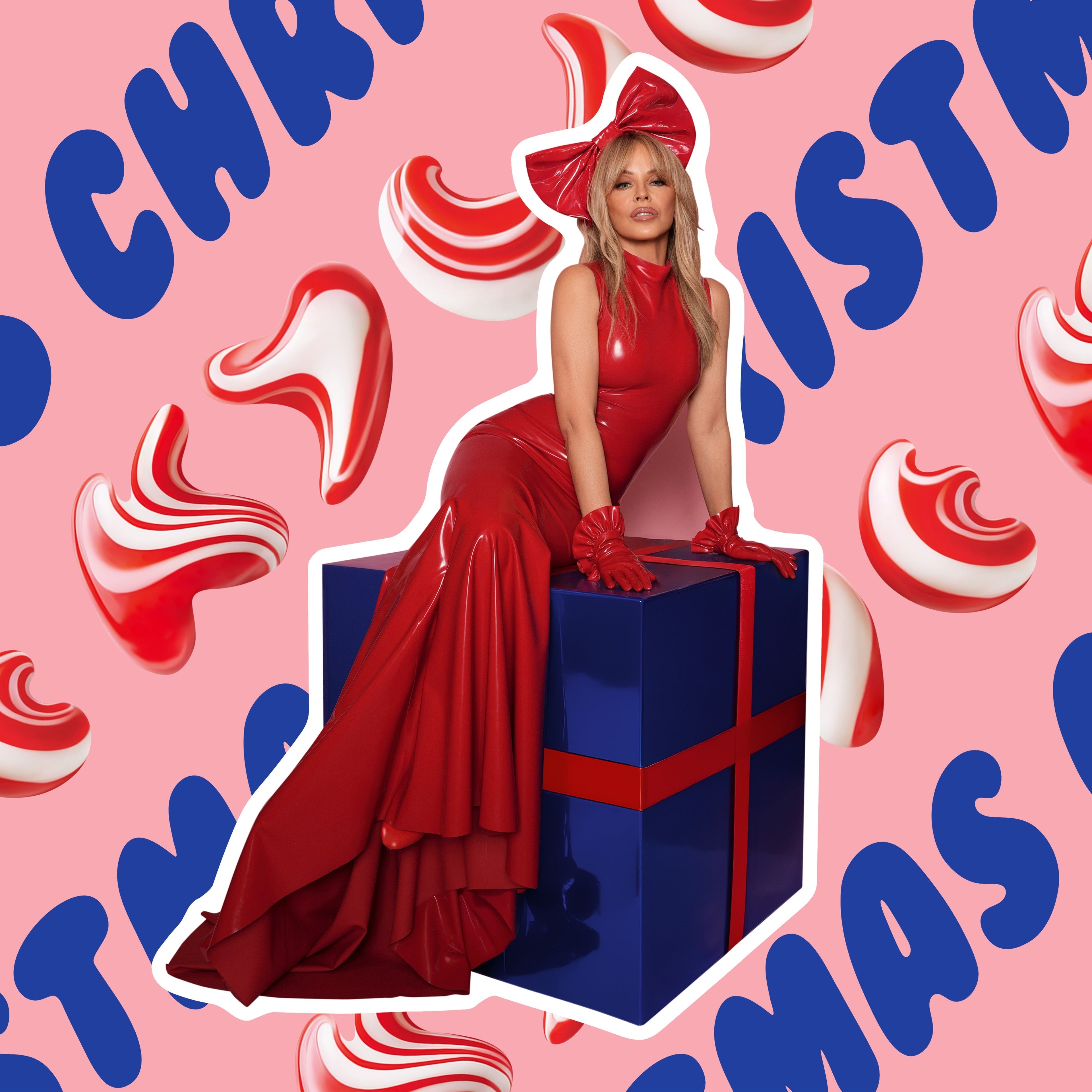 Kylie Christmas (Fully Wrapped) [Transparent Red Vinyl] [Vinyl]