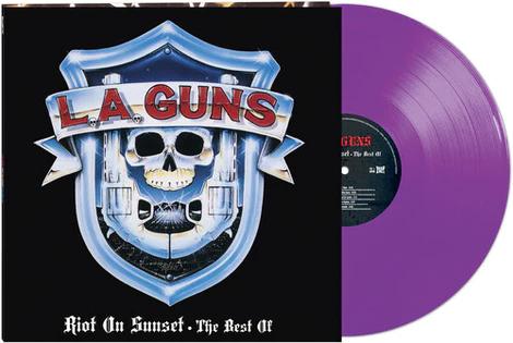 L.A. Guns - Riot On Sunset: The Best Of (Purple Marble Colored Vinyl, Limited Edition, Gatefold LP Jacket) [Vinyl]