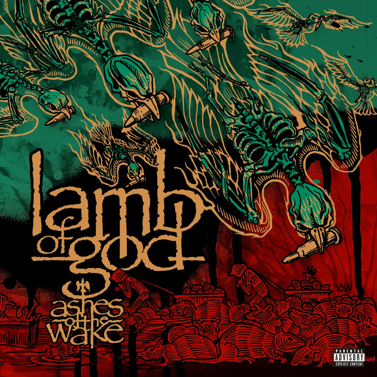 Lamb Of God - Ashes Of The Wake (Edición Deluxe, Bonus Tracks, Edición Aniversario, Versión Expandida) (2 Lp's) [Vinilo]