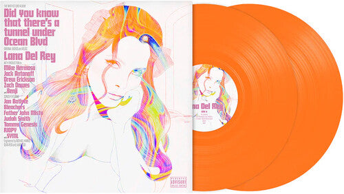 Lana Del Rey - Did You Know That There's A Tunnel Under Ocean Blvd: Coachella Edition (Limited Edition, Orange Vinyl) [Import] (2 Lp's) [Vinyl]