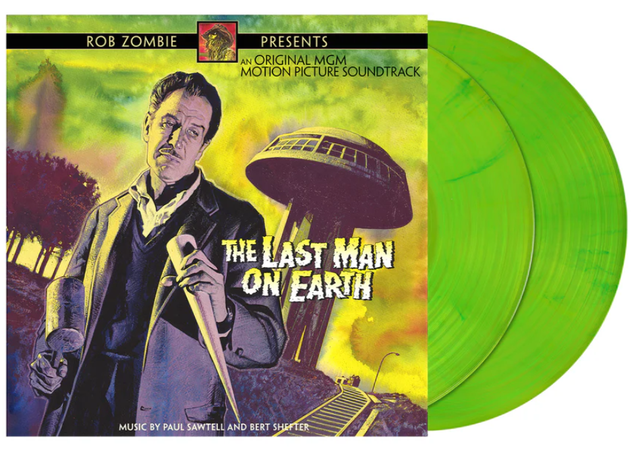 Paul Sawtell & Bert Shefter - Rob Zombie Presents The Last Man On Earth OST (2LP Neon Green Blue Smoke) [Vinyl]