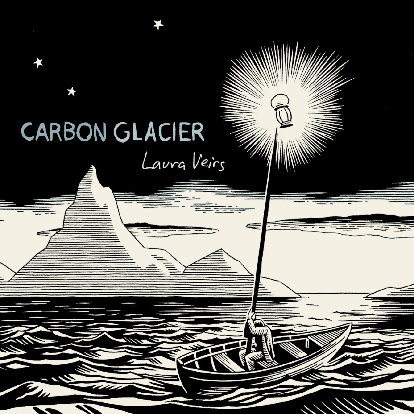 Laura Veirs - Carbon Glacier (CLEAR & BLACK SWIRL VINYL) [Vinyl]
