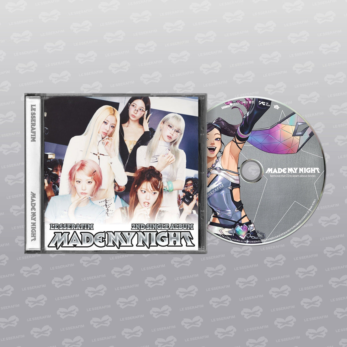 LE SSERAFIM - 2Nd Single Album "Made My Night" Single Cd [Le Sserafim Ver.] [CD]