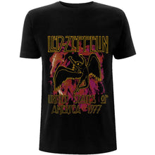 Led Zeppelin Black Flames [T-Shirt]