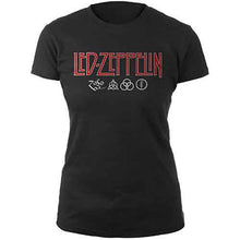 Led Zeppelin - Logotipo y símbolos [Camiseta de manga corta]