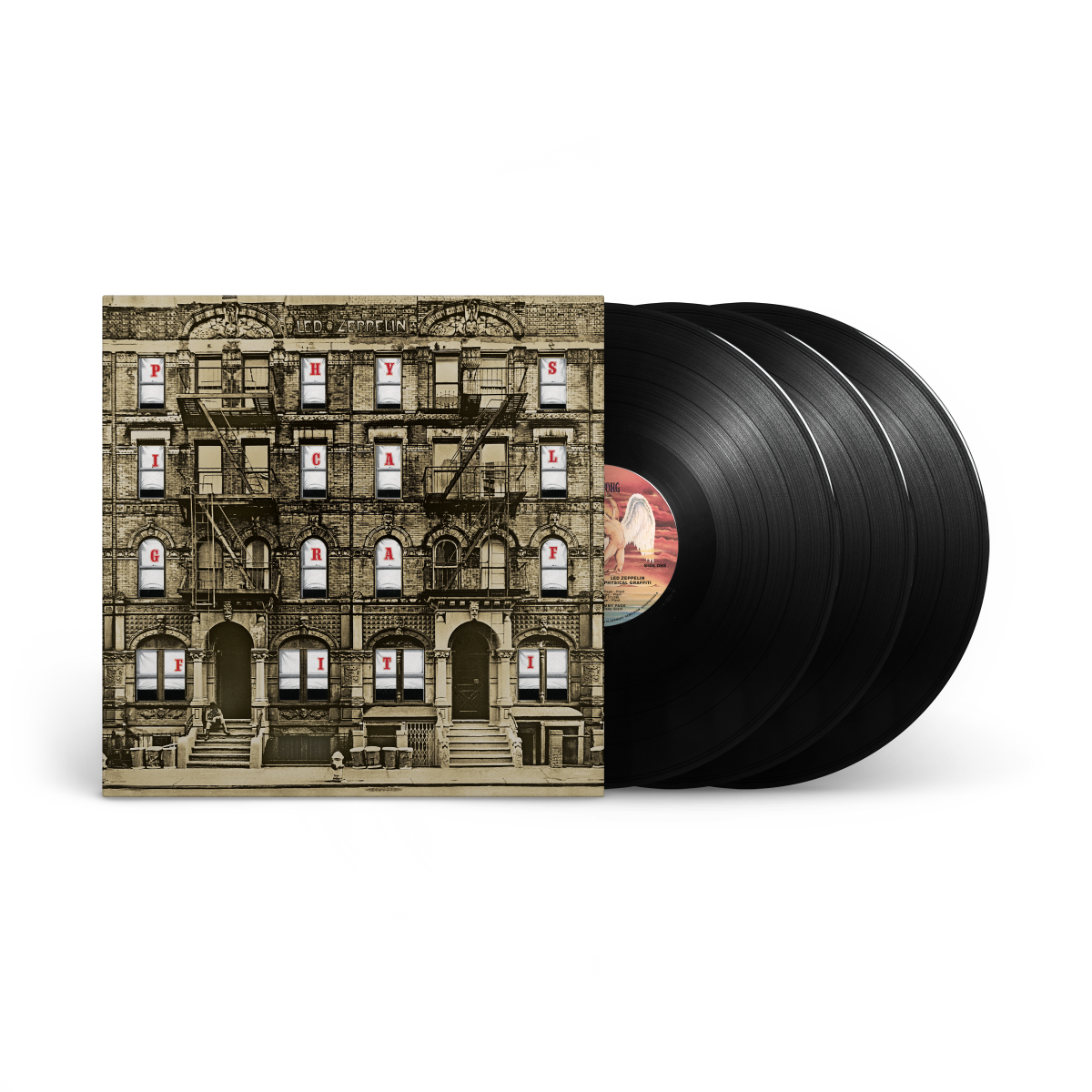 Physical Graffiti [50Th Anniversary Deluxe Edition] 3Lp Vinyl (Remastered + Poster) [Vinyl]