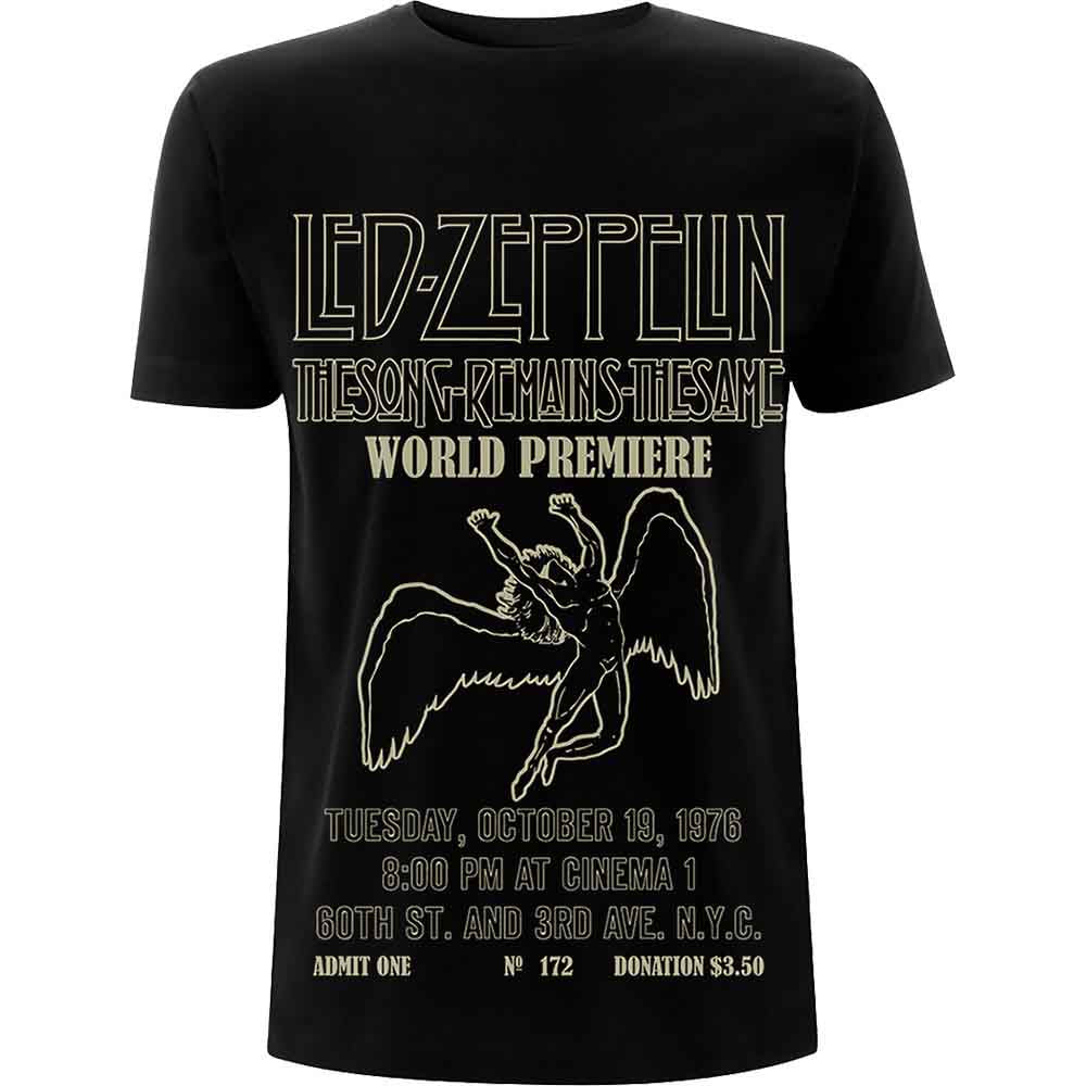 Led Zeppelin - TSRTS World Premier [Camiseta]