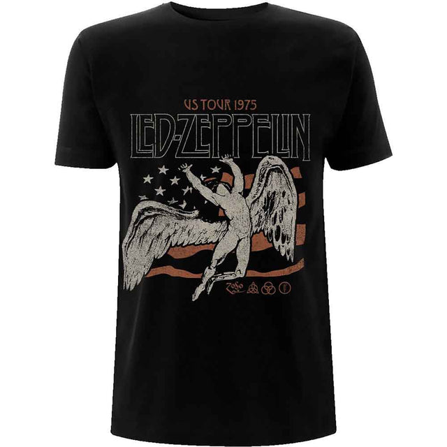 Led Zeppelin - Bandera de la gira de Estados Unidos de 1975 [Camiseta]