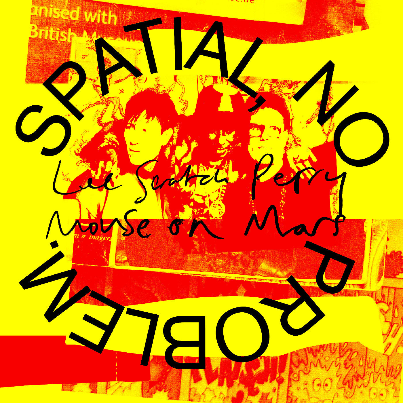 Lee 'Scratch' & Mouse On Mars Perry - Spatial, No Problem. (Indie Exclusive, Yellow Vinyl) [Vinyl]