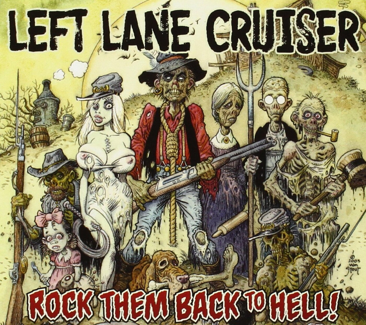 Left Lane Cruiser - Rock Them Back To Hell! [CD]