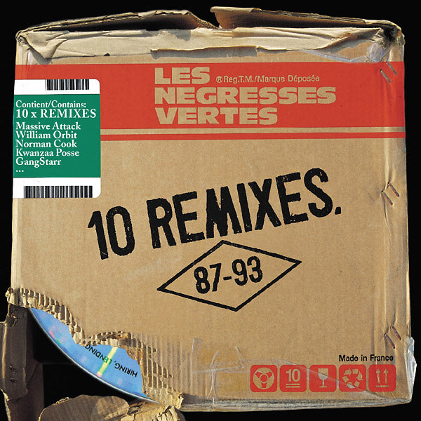 LES NEGRESSES VERTES - 10 Remixes (87-93) [CD]