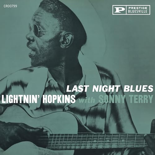 Lightnin' Hopkins/Sonny Terry - Last Night Blues (Serie de sonidos acústicos de Bluesville) [CD]