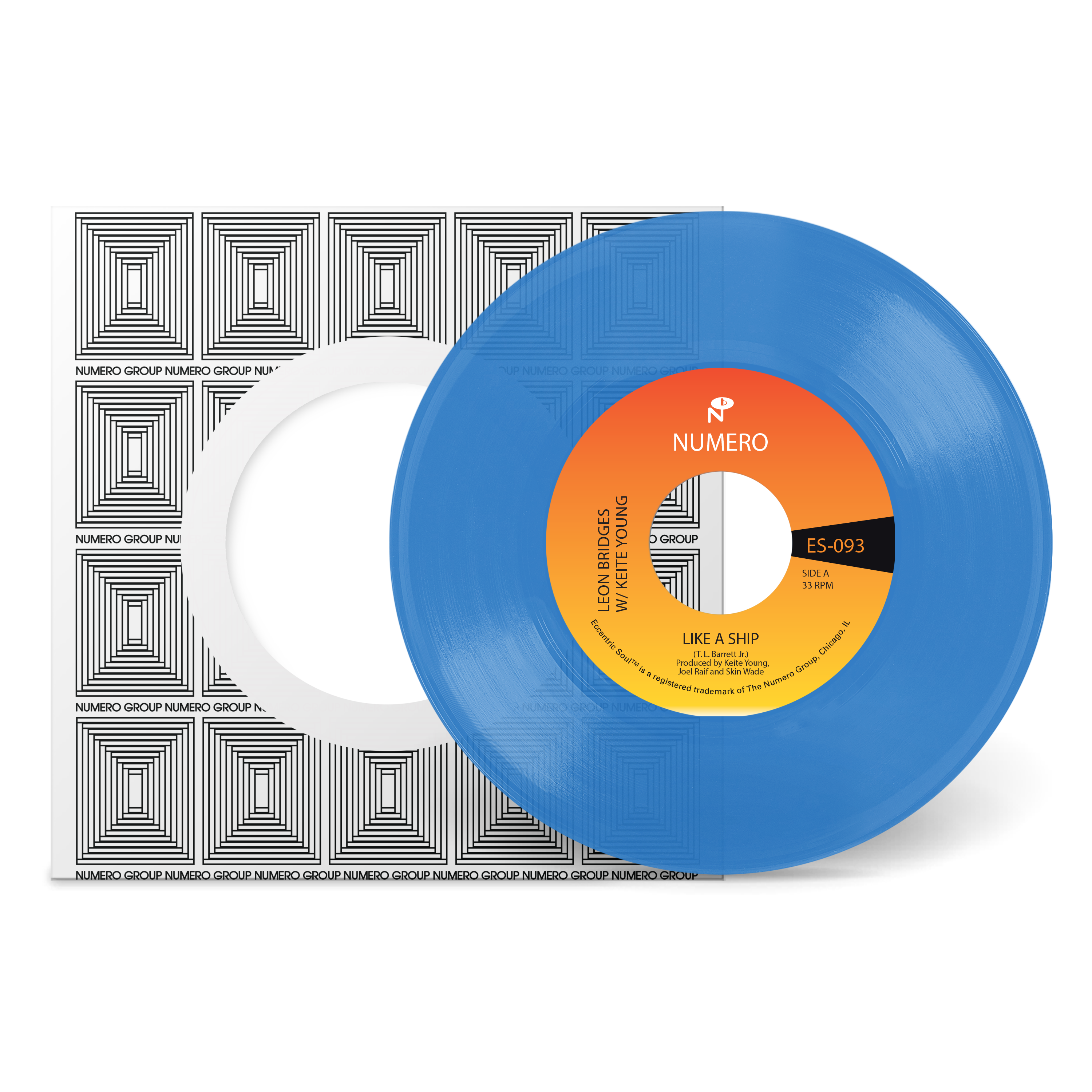 Leon Bridges & Pastor T. L. Barrett - Like A Ship [Clear Blue] [Vinyl]