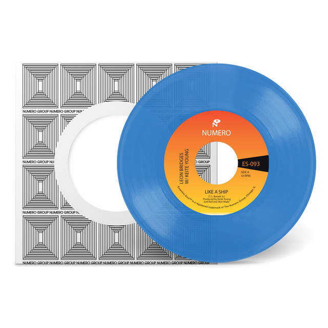 Leon Bridges y el pastor TL Barrett - Like A Ship [Azul transparente] [Vinilo]