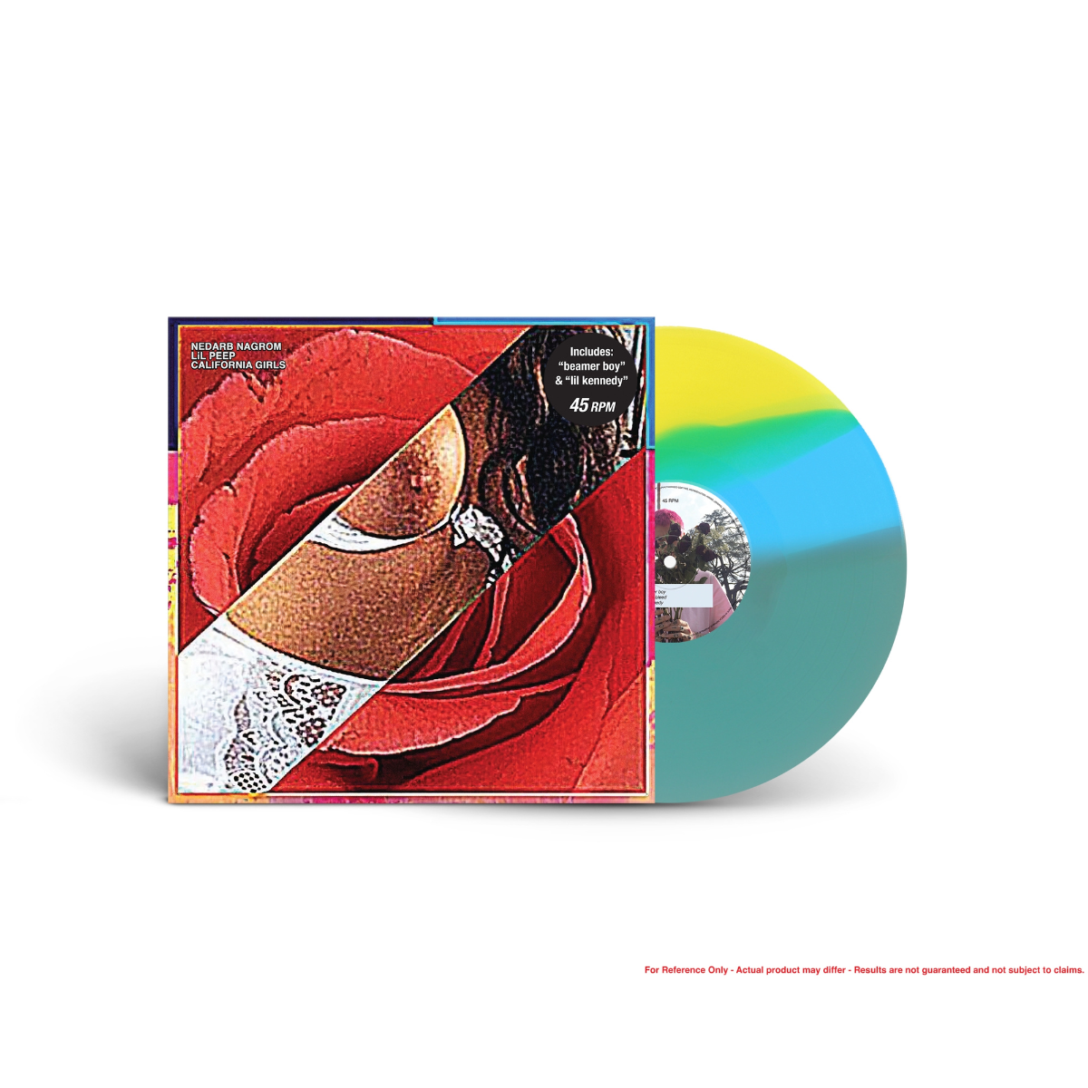 California Girls (Tri-Color - Transparent Electric Blue + Sky Blue + Opaque Yellow) [Vinyl]
