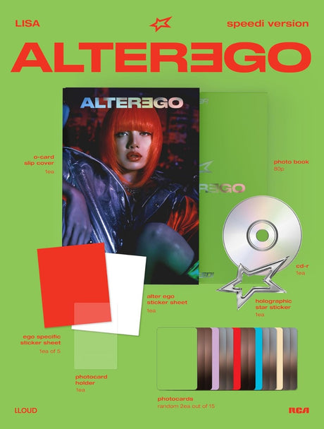 Alter Ego Photobook: Speedi Version {Explicit Content] (Indie Exclusive, Sticker, Photo / Photo Card) [CD]