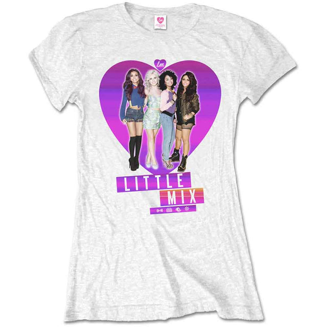 Little Mix - Gradient Heart [T-Shirt]