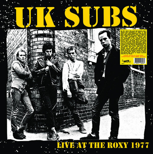 U.K. Subs - Live At The Roxy [RSD 04/26/24 Yellow] [Vinyl]
