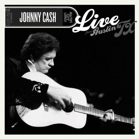 Johnny Cash LIVE FROM AUSTIN TX Vinyl - Paladin Vinyl