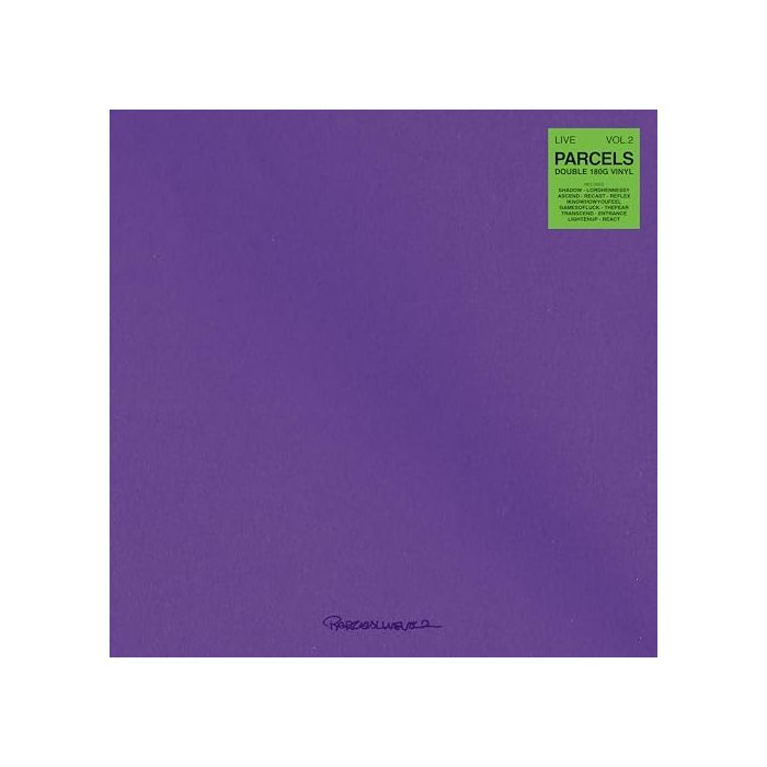 Parcels - Live Vol. 2 (Vinilo de 180 gramos) (2 LP) [Vinilo]