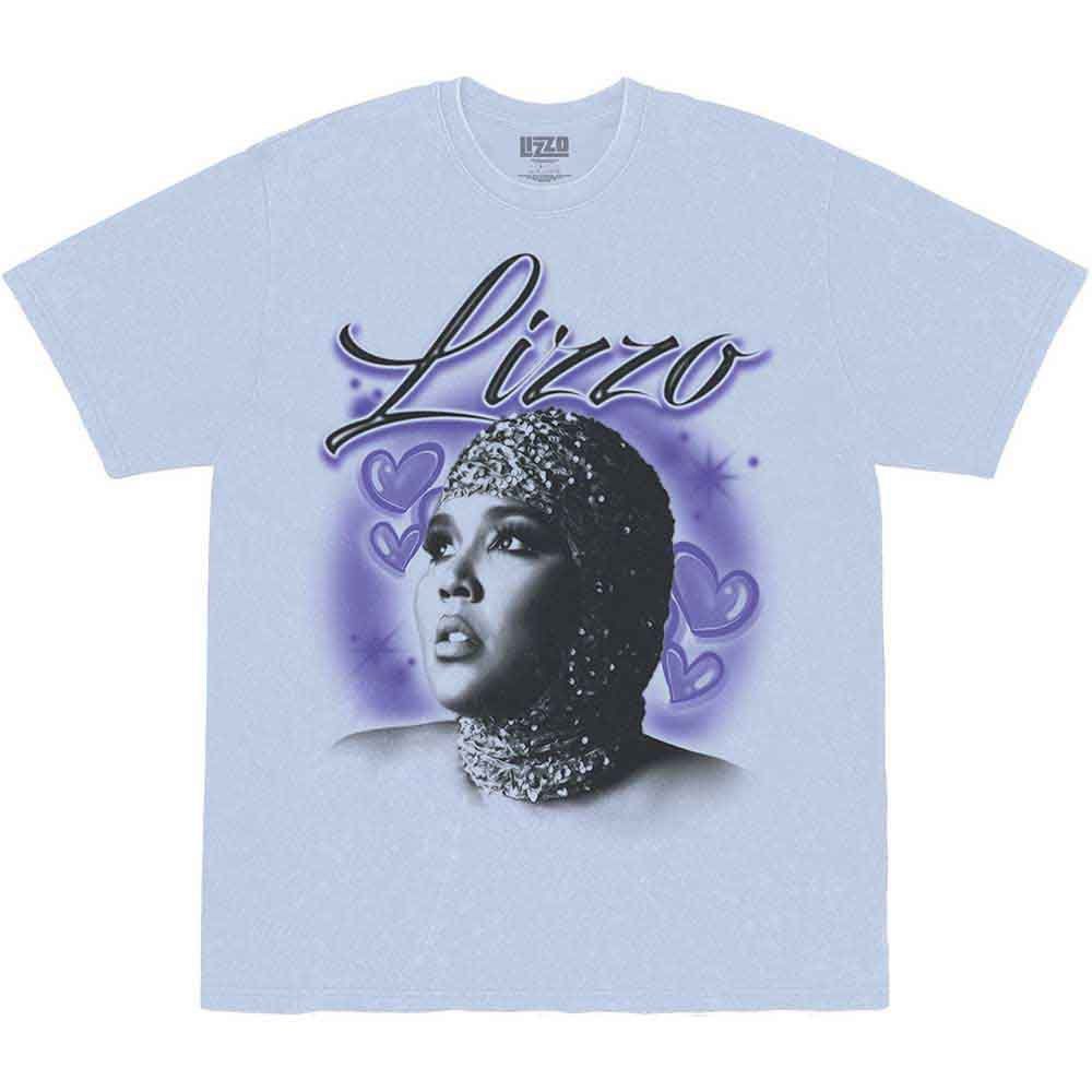 Lizzo - Camiseta con aerógrafo Special Hearts