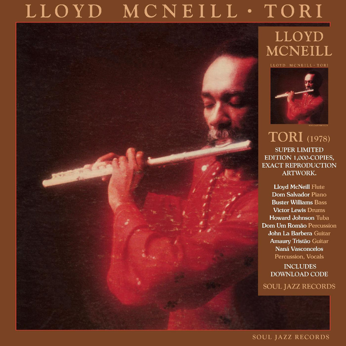 Lloyd McNeill - Tori [CD]