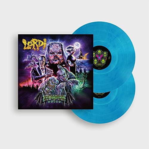 Lordi - Screem Writers Guild 2LP (transparente + azul jaspeado en carpeta desplegable) [Vinilo]