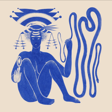 Código de trucos de Hiatus Kaiyote - Love Heart [IEX Blue/White Marble] [Vinilo]
