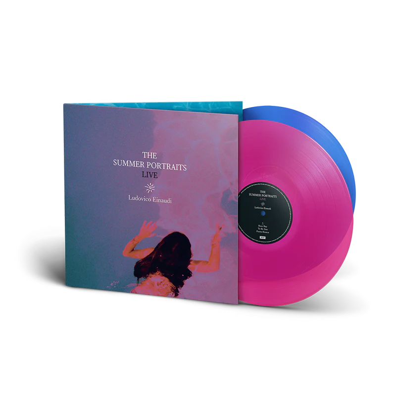 Ludovico Einaudi - The Summer Portraits: Live [Transparent Blue/Transparent Pink] [2LP] [Vinyl]