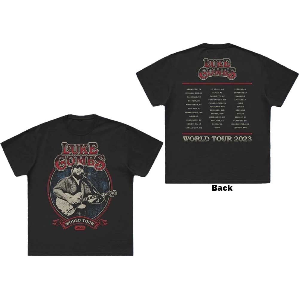 Tour '23 Guitar Photo [T-Shirt] Grey