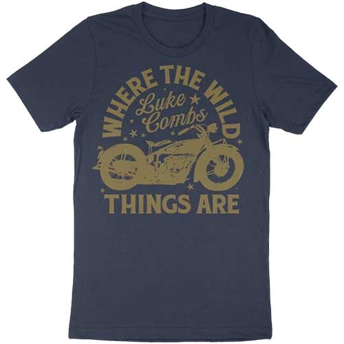 Luke Combs Tour '23 Where The Wild Things Are [T-Shirt]
