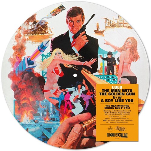 James Bond: The Man With The Golden Gun (Limited Picture Disc Vinyl) [Import] [Vinyl]