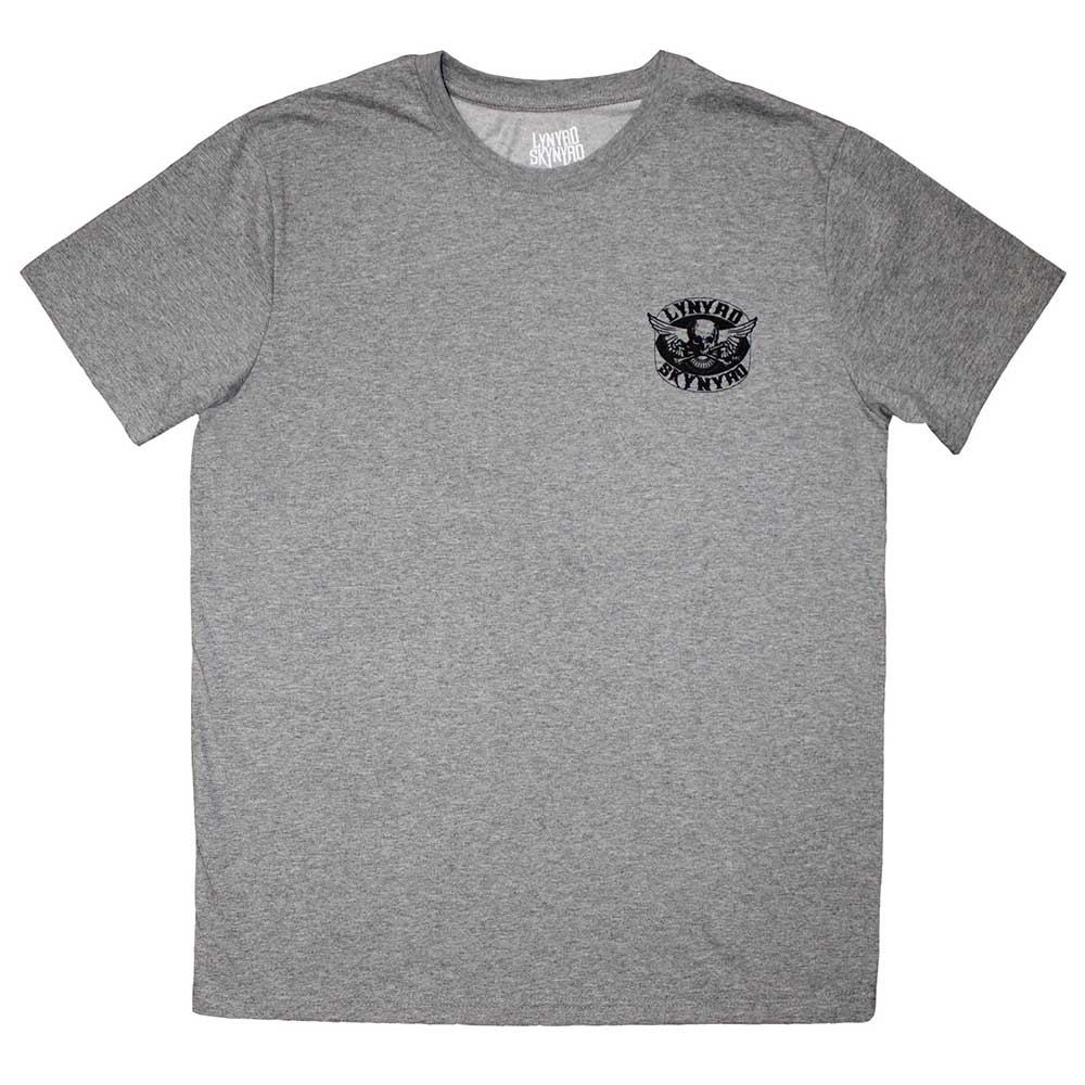 Lynyrd Skynyrd Mini Biker Patch Logo Mono [T-Shirt]