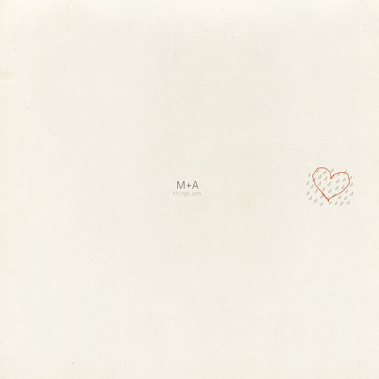 M + A - Things Yes [CD]