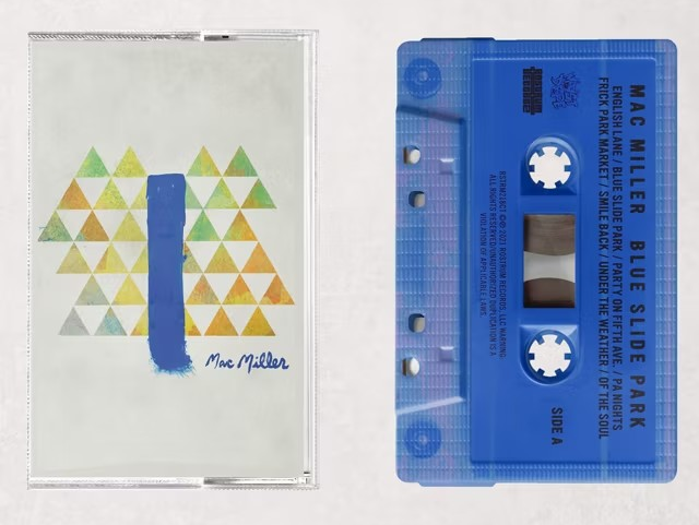 Mac Miller - Blue Slide Park (Indie Exclusive, Limited Edition, Blue Colored Tape) [Cassette]