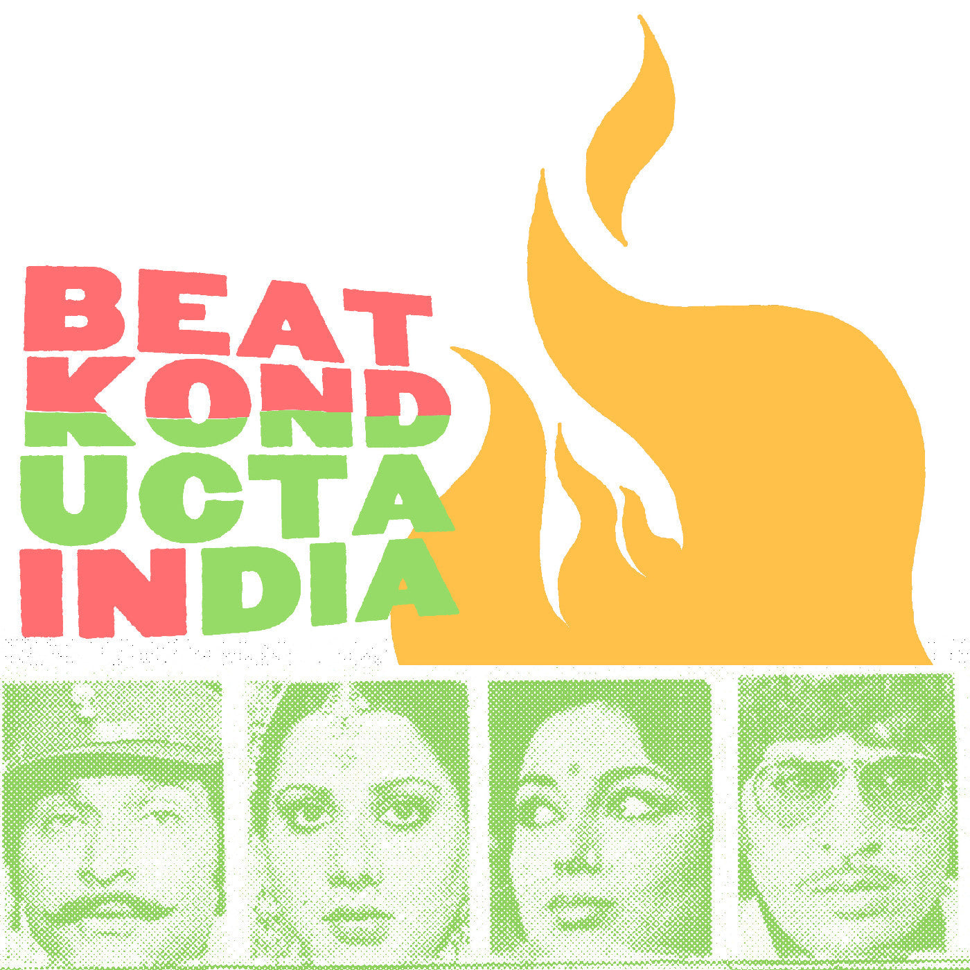 Madlib - Beat Konducta Vol. 3-4: In India - Saffron Blend Edition (Semi-Transparent Silver And Saffron Yellow Vinyl) [Vinyl]