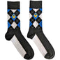 Crown & M Blue Diamond [Socks]