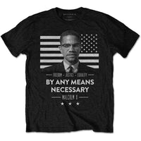Malcolm X By Any Means Necessary [T-Shirt]