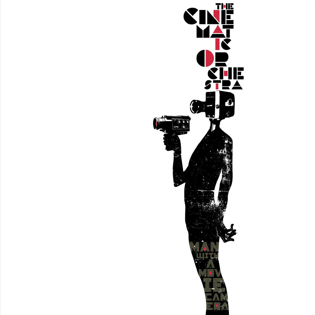 The Cinematic Orchestra - El hombre con la cámara de cine (vinilo gris de 20 quilates, firmado)