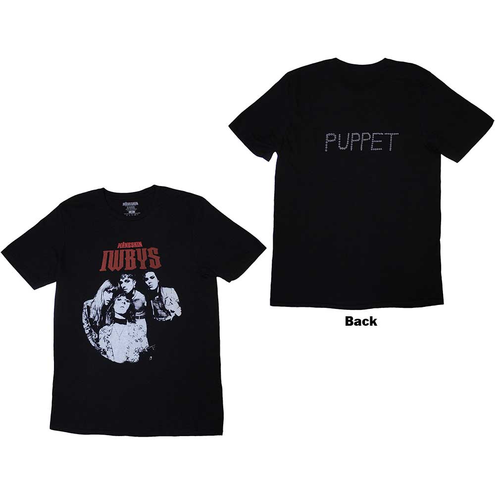 Maneskin I Wanna Be Your Slave B&W Photo [T-Shirt]