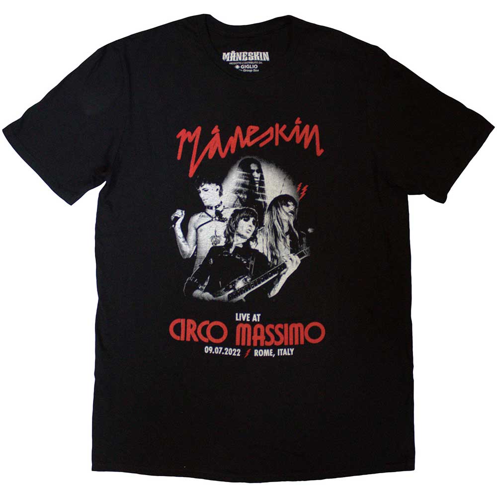 Maneskin Live At Circo Massimo 2022 Poster [T-Shirt]