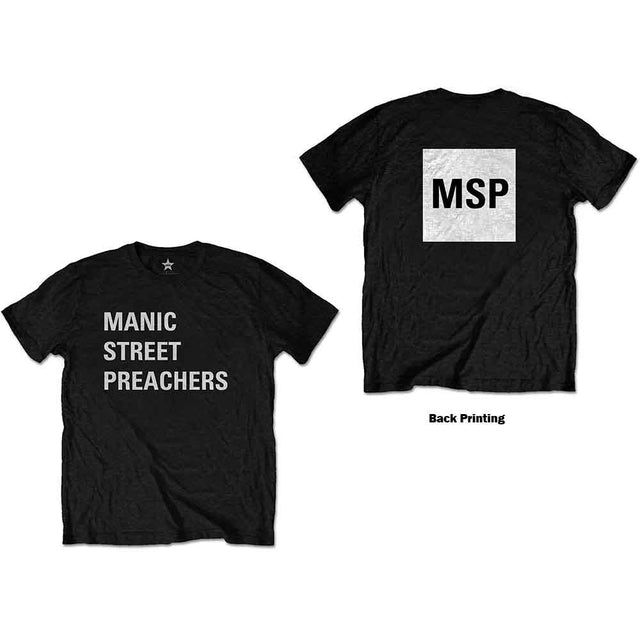 Manic Street Preachers - Block Logo [T-Shirt]