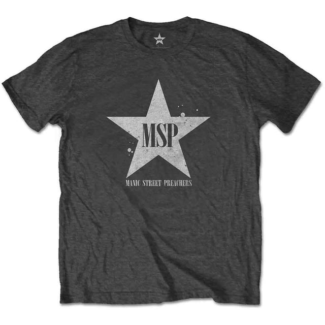 Manic Street Preachers - Classic Distressed Star [T-Shirt]