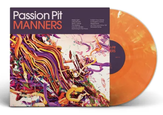 Passion Pit Manners [IEX 15th Anniversary Orange Marble] *Pre-Order* Vinyl