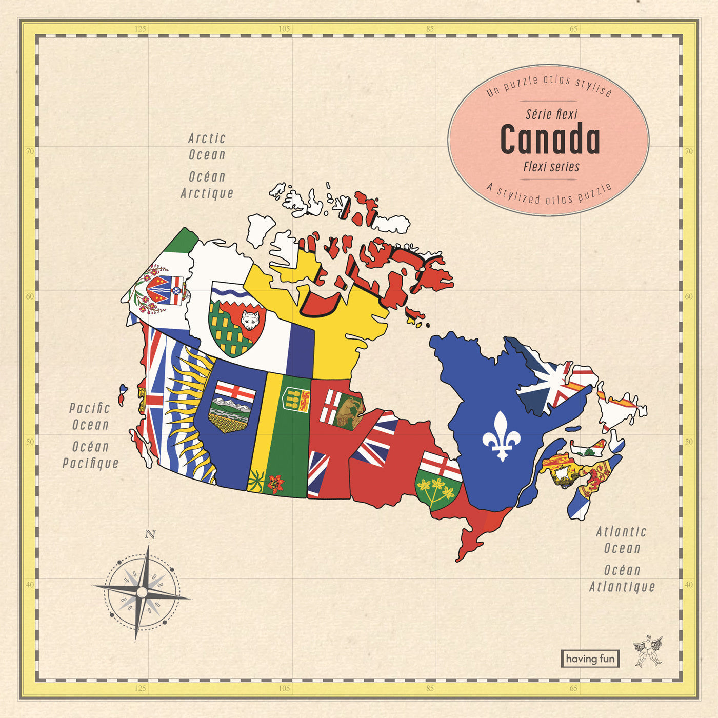 Map Of Canada Puzzle Series - Box Set [Vinyl]