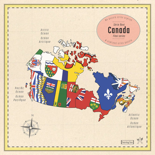 Map Of Canada Puzzle Series - Box Set [Vinyl]