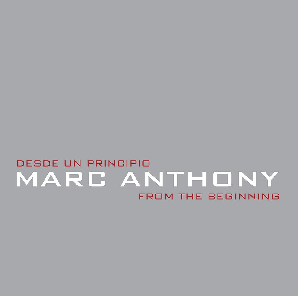 Marc Anthony - Desde Un Principio: From The Beginning [Coke Bottle Clear] [2LP] [Vinyl]
