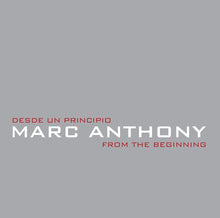 Marc Anthony - Desde Un Principio: From The Beginning [Coke Bottle Clear] [2LP] [Vinyl]